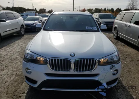 2017 BMW X3 xDrive28I from USA, damaged, VIN 5UXWX9C30H0W66611